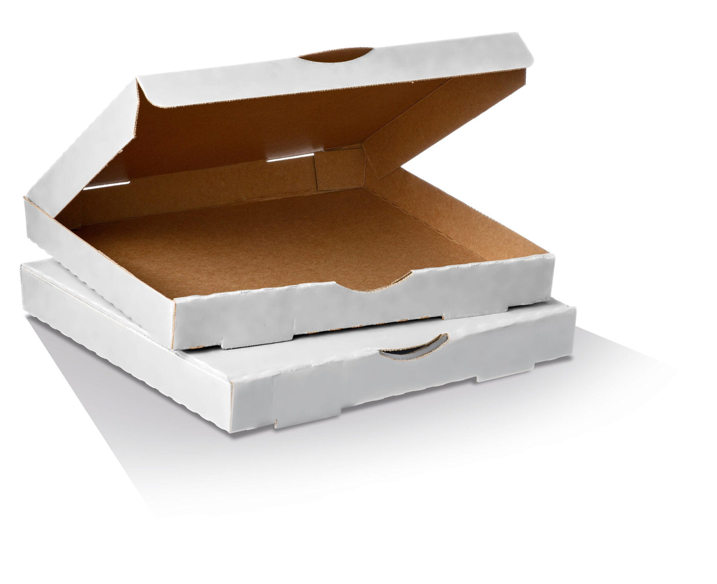 Pizza Box White 9 Inch 100/Bundle Item Size: 225X225X40mm