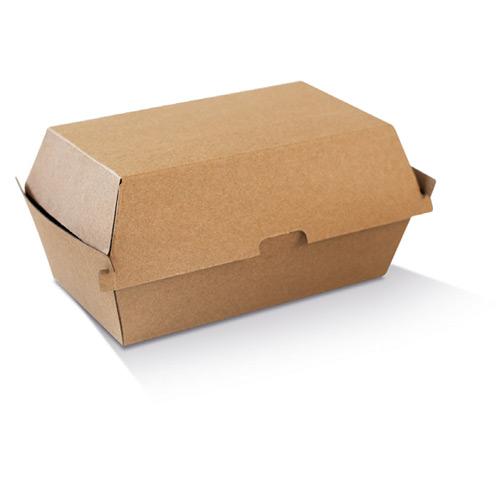 High Snack Box-Large/Brown Corrugated Brown/Plain 150/ctn