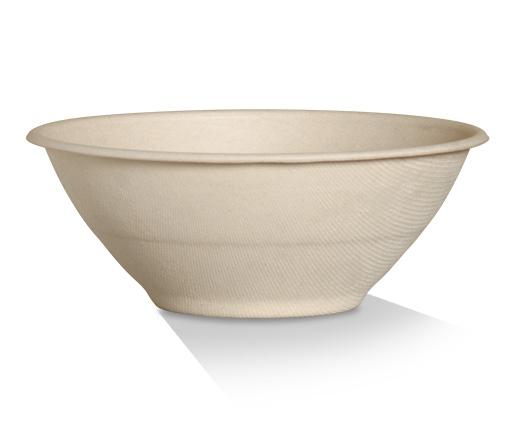 Unbleached Sugarcane Bowl 32oz 500pc/ctn