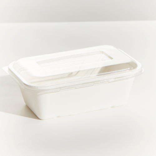 Clear Lid to suit Sugarcane Rectangular Container (750/1000/1300ml)