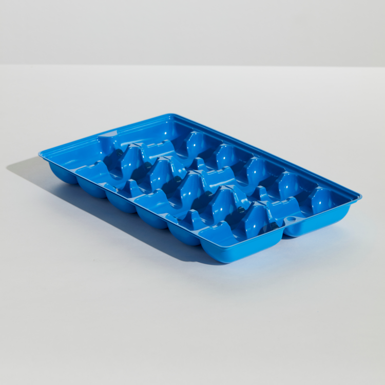 12 Pocket Oyster Tray - Blue