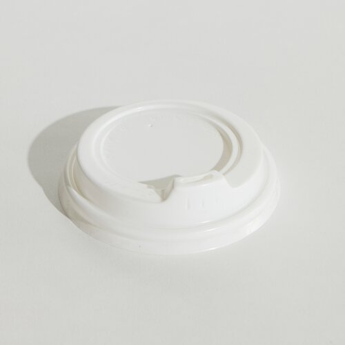 12oz Sip Lid White PP