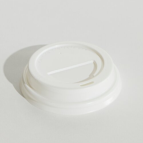 12oz Travel Lid White PP