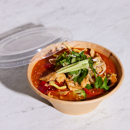 PP lid to suit 1050ml Deluxa-Paperway bowl