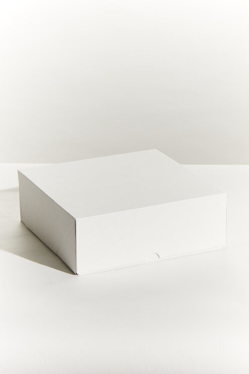 11x11x4 Easy Fold Corrugated Cake Box