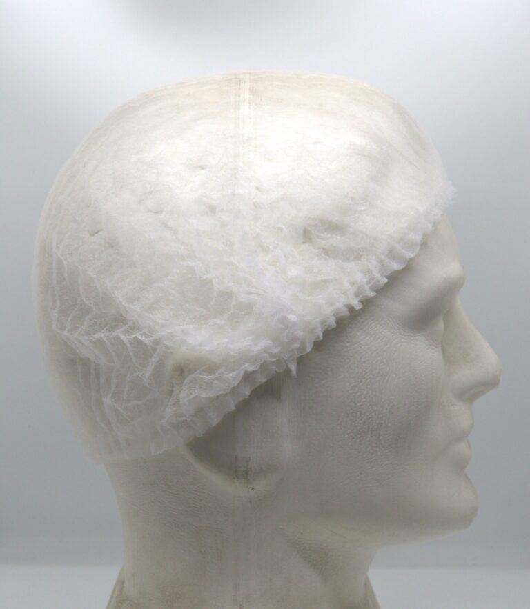 100(10) SC NW Crimped Beret Caps WHITE 21