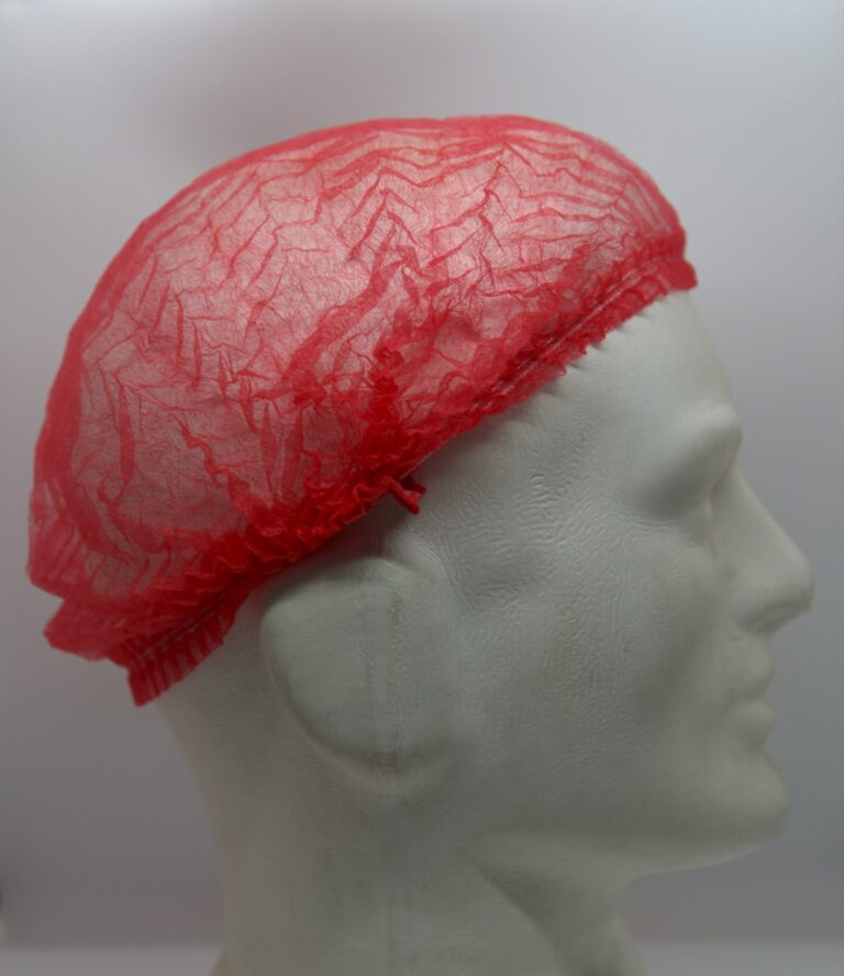 100(10) SC NW Crimped Beret Caps RED 21