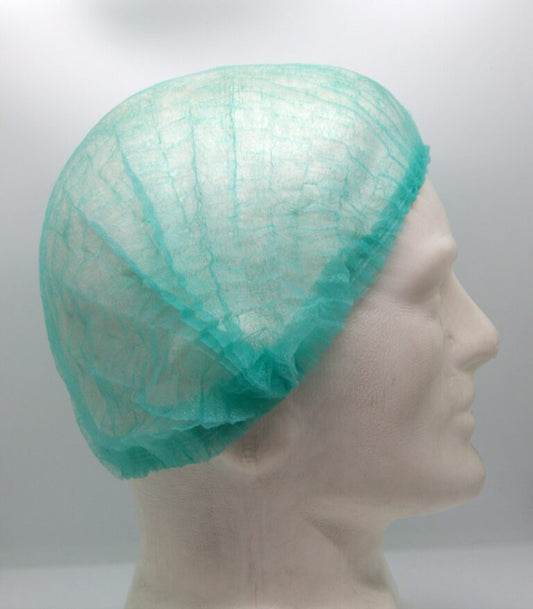 100(10) SC NW Crimped Beret Caps GREEN 21