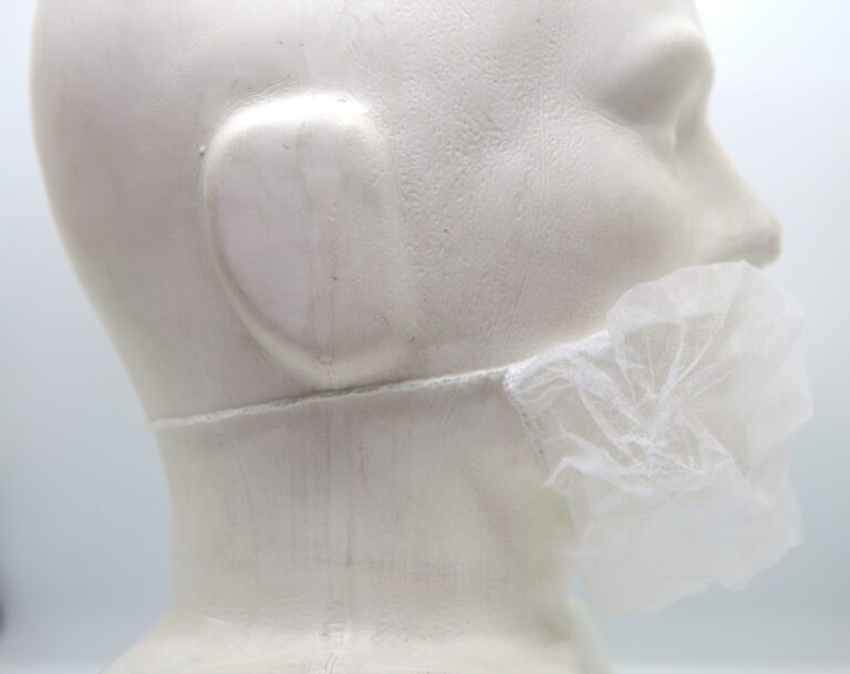 100(10) SC NW Beard Cover Single-loop White