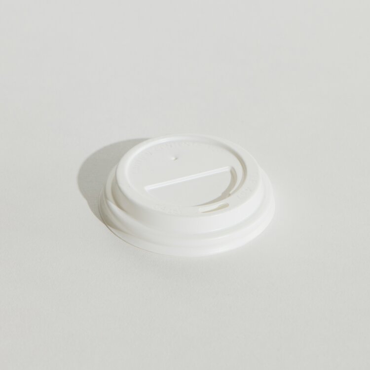 4oz Travel Lid White PP