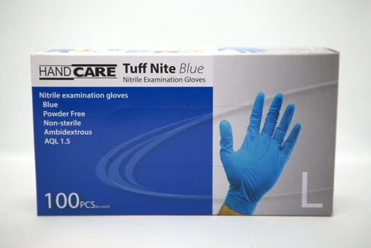 100(10) NITRILE BLUE LARGE PFREE