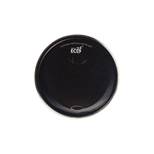 8oz Paper sipper lid (TE) - Black