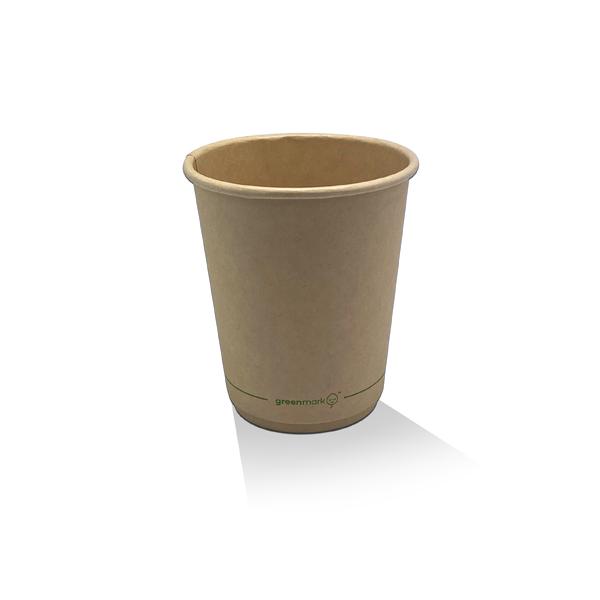 8oz Aqueous Coated Bamboo Dw Cup
