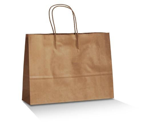 Brown Kraft Bag- Medium Boutiqu 250pc/ctn