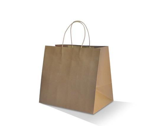 Brown Kraft Take Away Bag 190gsm 150/ctn