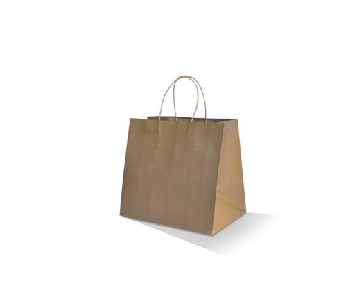 Brown Kraft Take Away Bag Small 110gsm