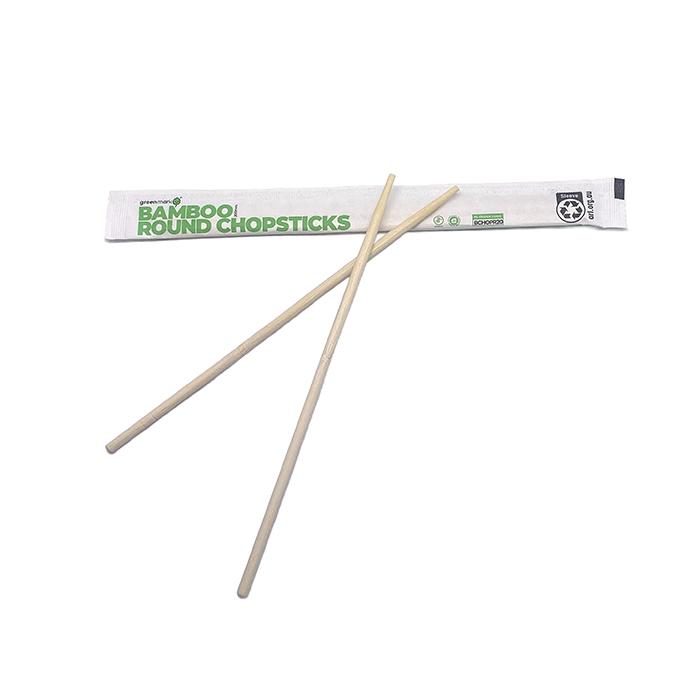 Bamboo Round Chopstick 200mm
