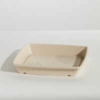 Sugarcane Medium Platter - Natural