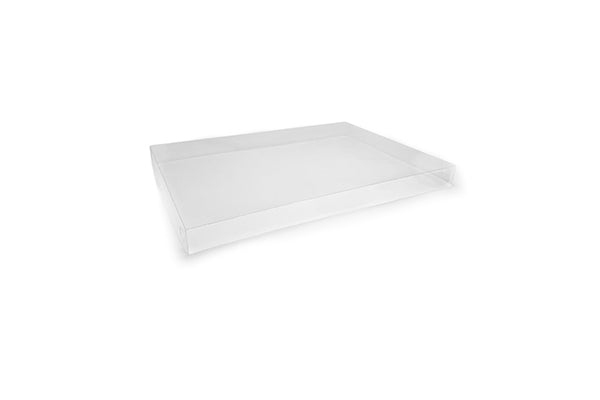 Clear PET Catering Tray Lid Medium(pack) 50pc*8pk/ctn