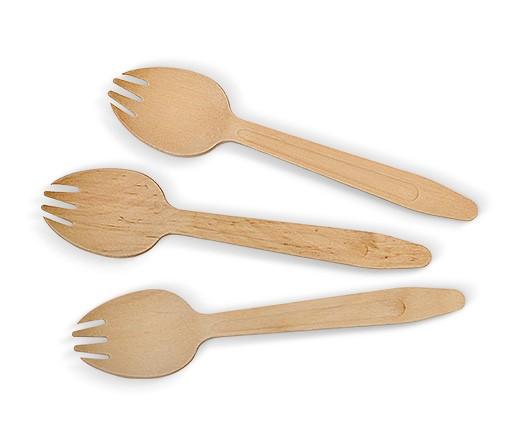 Coated Wooden Spork