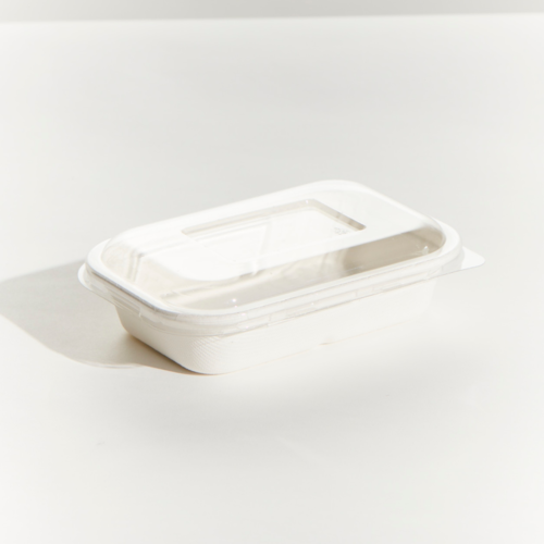 Clear Lid to suit Sugarcane Rectangular Container (500/650ml)