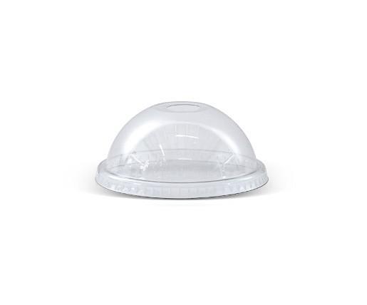 PET Dome Lid With Hole For 8oz 1000pc/ctn