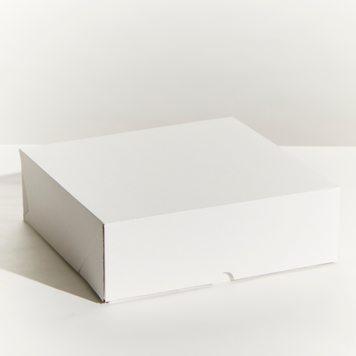 12x12x4 Easy Fold Corrugated Cake Box