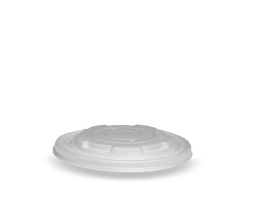 CPLA Flat Lid 12/16/24oz/No Hole 500pc/ctn