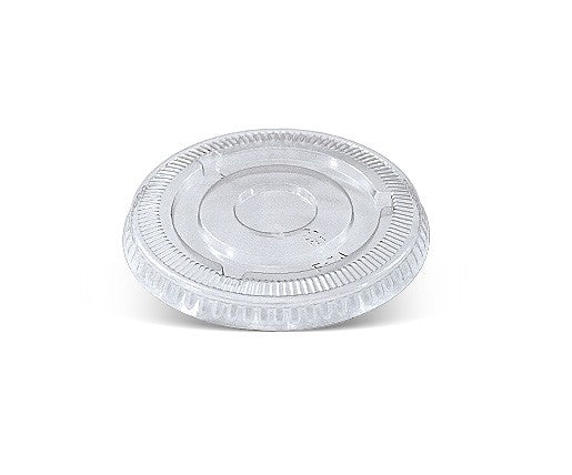 4oz PET Flat Lid/No Hole 1000pc/ctn