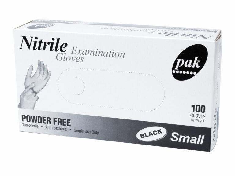 100(10) NITRILE BLACK SMALL PFREE