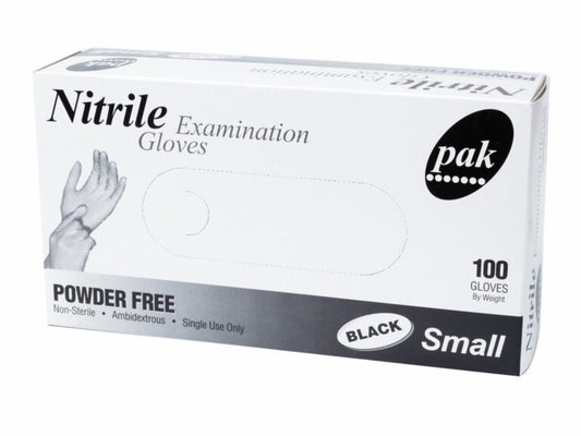 100(10) NITRILE BLACK SMALL PFREE