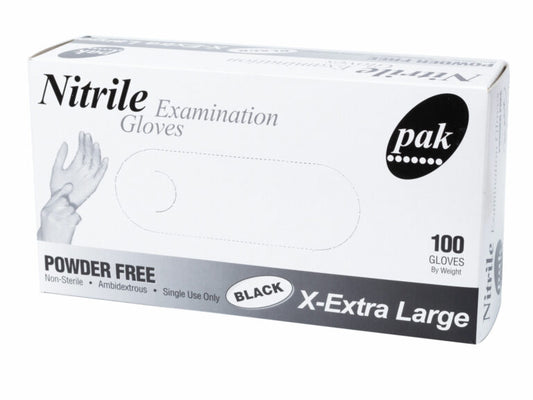 100(10) NITRILE BLACK XXL PFREE