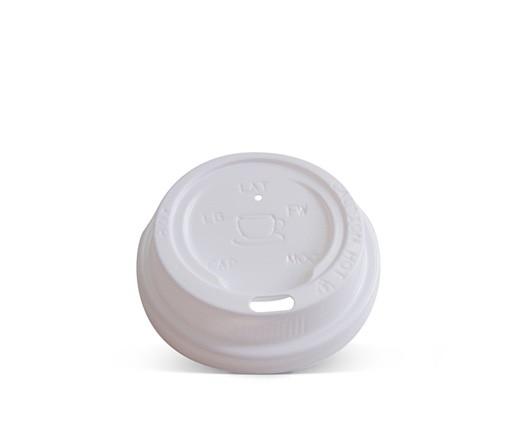 Plastic Lid- 4oz Hot&Cold /White 1000pc/ctn