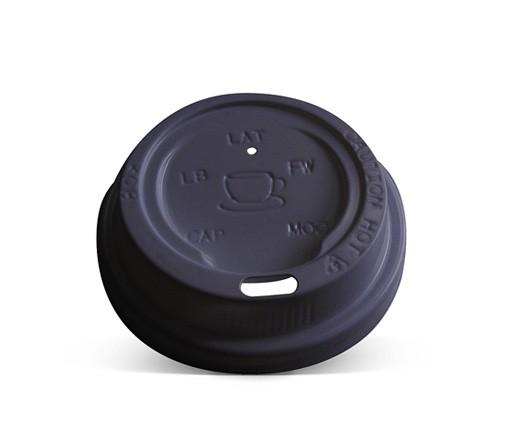 Plastic Lid- 6/8/10oz Hot&Cold /Black 1000pc/ctn