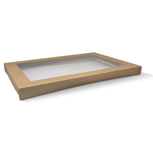 Kraft Catering Tray Lid - Medium Plus