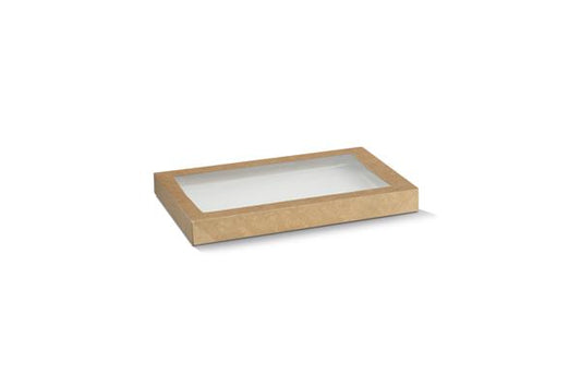 Kraft Catering Tray Lid - Small-100/ctn