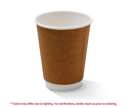 12oz PE Coated Dw Cup/Kraft 500pc/ctn