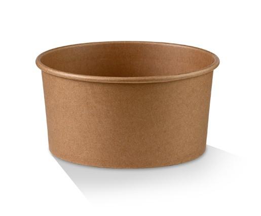 PLA Coated Kraft Salad Bowl 42oz 300pc/ctn