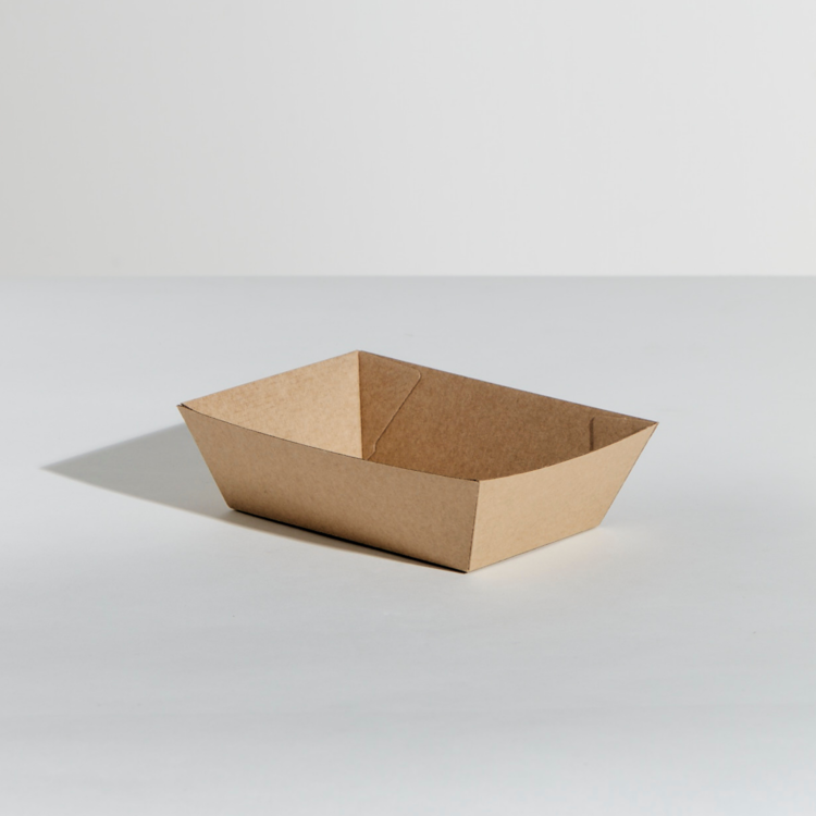 Open Tray Box Premium Enviro Open tray 1 - KRAFT – Getecco