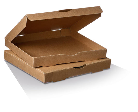Pizza Box Brown 9 Inch 100/Bundle Item Size: 225X225X40mm
