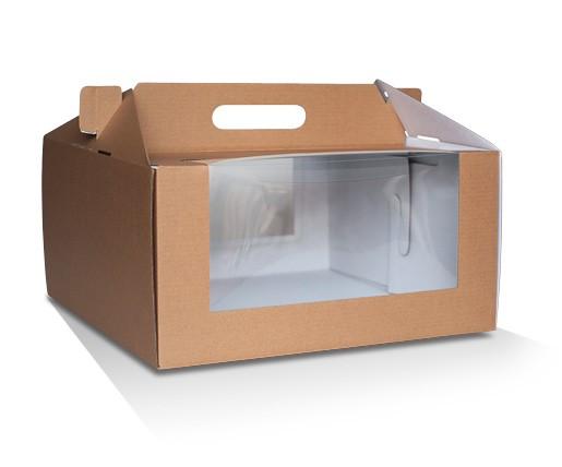 Pack'N' Carry Cake Box 12*6" 50pc/ctn