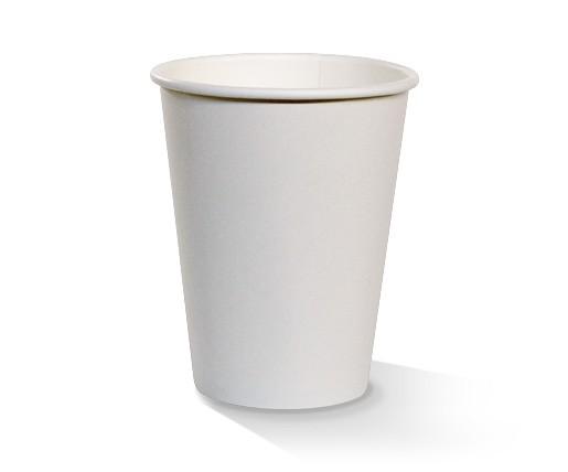 12oz PE Coated SW Cup/Plain White 1000pc/ctn