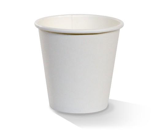 8oz PE Coated SW Cup/ Standard Plain White 1000pc/ctn