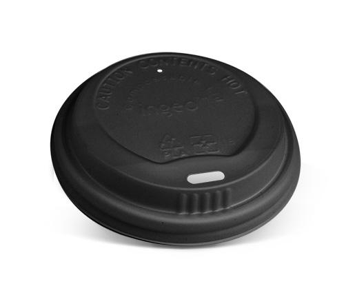 CPLA Lid- 6/8/10oz Hot&Cold/ Black 1000pc/ctn