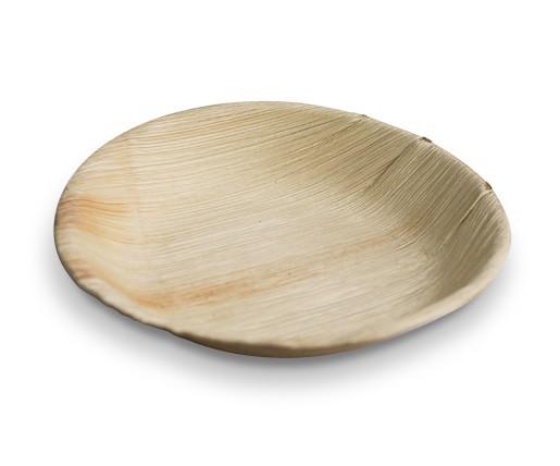 Palm Round Plate Small 18cm/7" 100pc/ctn