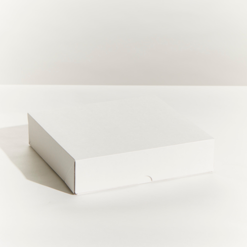 12x12x2.5 Easy Fold Corrugated Cake Box