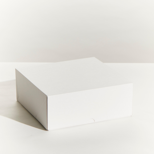 10x10x4 Easy Fold Corrugated Cake Box