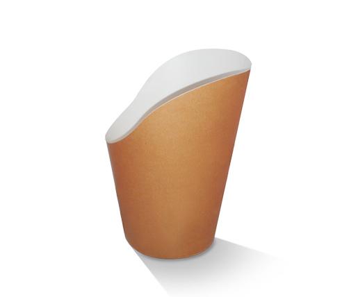 PLA Coated Scoop Cup 12oz 1000pc/ctn