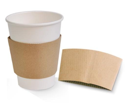 Cup Sleeve Kraft 12/16oz 1000pc/ctn
