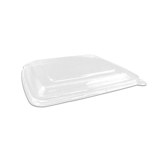 PET Lid Square Takeaway Tray 9"